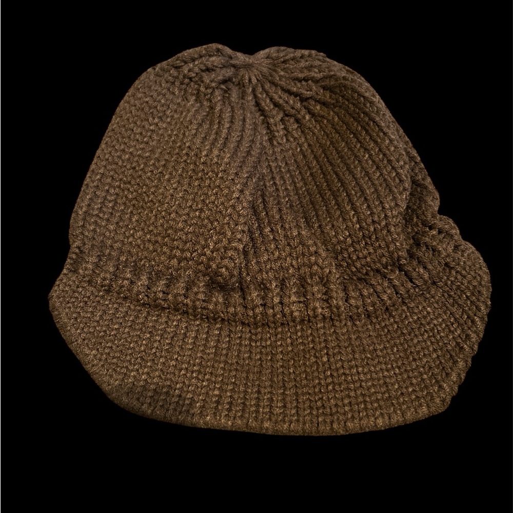 Cozy Brown Knit Beanie